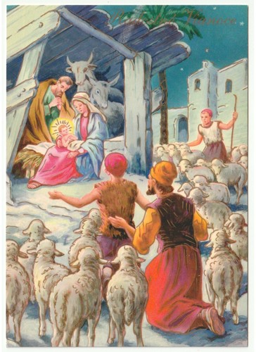 Presepe capanna natività bue - presepe,