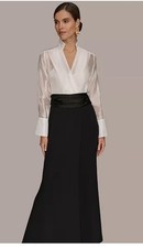 Abito donna karan nero - nero, in