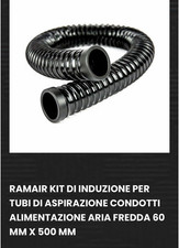 RAMAIR manicotto aspirazione Fiat 500 Mjet - Punto 60 mm universale
