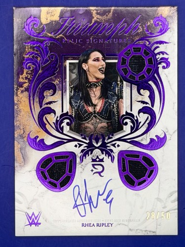 2025 wwe topps - 2025, rhea
