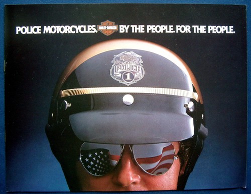 Brochure prospekt 1982 harley - 1982,