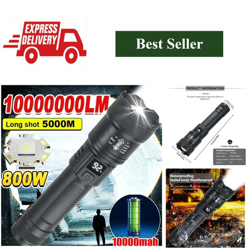 Torcia led 2000 lumen - , usb