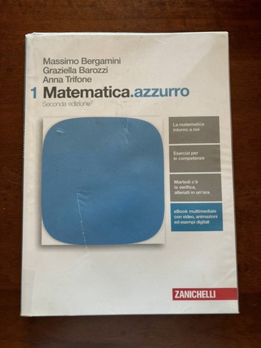 Matematica azzurro seconda - 1, matematica.azzurro,