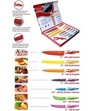 Set 7 Coltelli Da Cucina