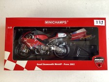 Minichamps modello 1:12 Ducati Desmosedici Moto GP Prova 2002 scatola originale nuova!