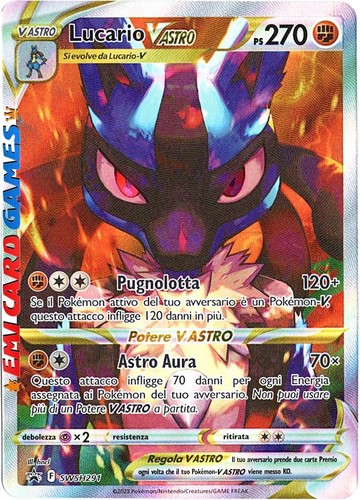Lucario astro swsh291 - -,