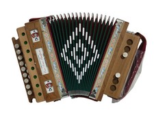 Dino Baffetti organetto diatonico sol ART.25