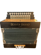 Antica fisarmonica a chiave 21