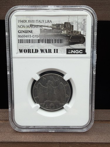 Moneta ngc italia 1940 1 - moneta, 1940-r