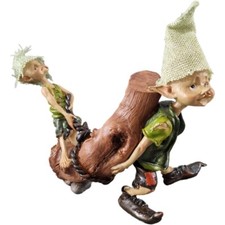 2 Pixies con un ramo "Grande