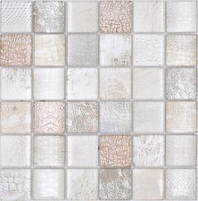 Mosaik-Netzwerk Glasmosaik