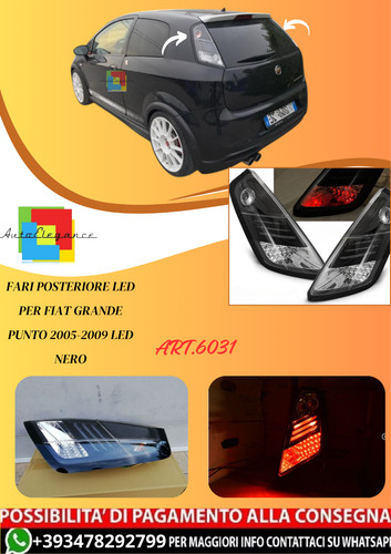 Art 6031 fari posteriore led - fari,