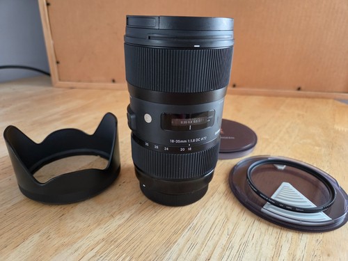 Sigma obiettivo f 1 - 18-35, mm
