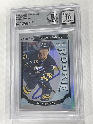Jack eichel firmato opc - jack,
