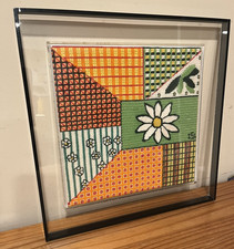 Quadri vintage ricamati a mano