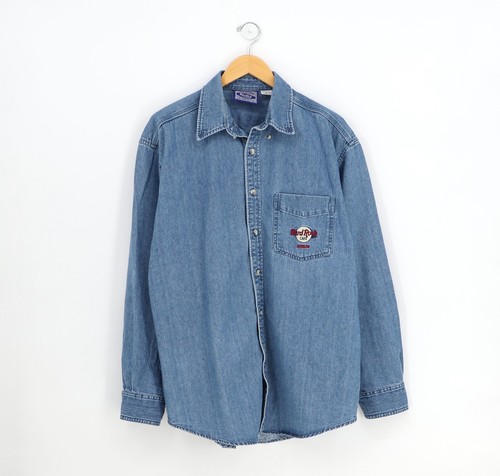 Camicia denim vintage - denim, hard