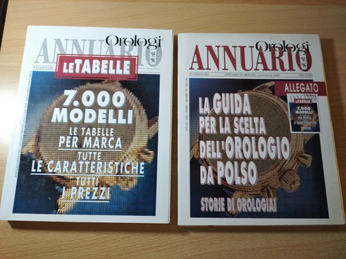 Annuario orologi misure - ,