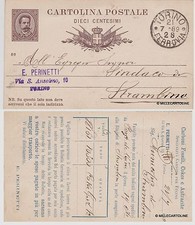 # TORINO 1889 - CARBON FOSSILE E. PERINETTI
