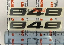 2 Adesivi Carena Ducati 848
