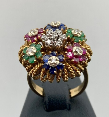 Anello donna oro giallo - anello, 18kt