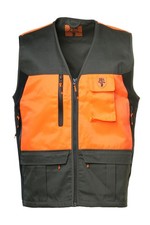 Gilet multi tasche caldo pile