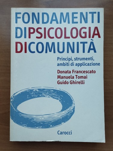 Fondamenti psicologia di - fondamenti,