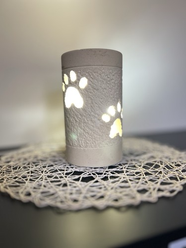 Lampada artigianale zampa - lampada,