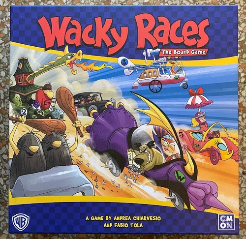 Wacky races gioco - races, tavolo