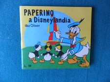 ED  MONDADORI MINI - LIBRO  PAPERINO  A  DISNEYLANDIA   I ED 1965