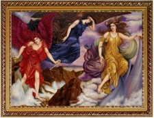 Quadro olio Evelyn De Morgan