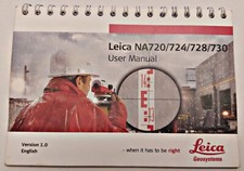 Manuale utente inglese Leica