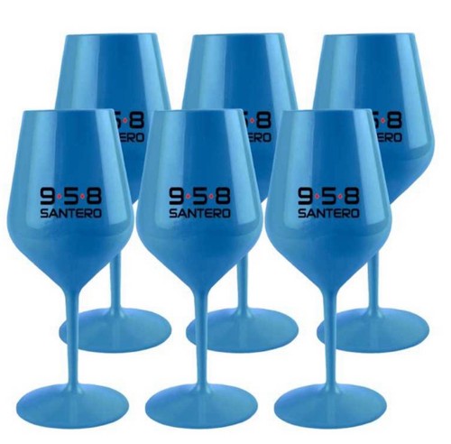 Bicchieri vino santero - santero, 6
