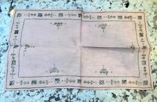 Vintage Handmade Pink Linen