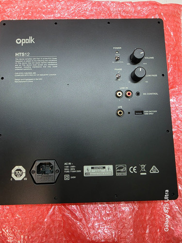 Amplificatore subwoofer polk - subwoofer,