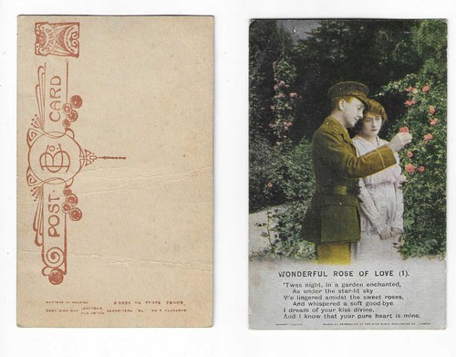 Cartolina originale inglese - cartolina,