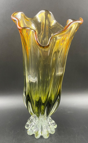 Vaso soprammobile fazzoletto - soprammobile,