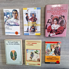 Lotto 6 libri vari narrativa