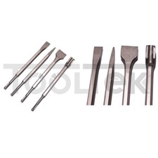 SET PUNTE SCALPELLI 4pz SDS-Plus SCALPELLO 250mm PALETTA TRACCE MURO