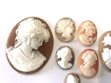 Lotto lavoro antico cammeo