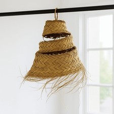 Lampadario Fibre Naturali a