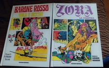 Tacconi IL BARONE ROSSO + Romanini ZORA LA VAMPIRA Due Cartonati COSMO BOOKS