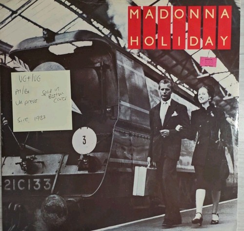 Madonna holiday vinyl - madonna, record