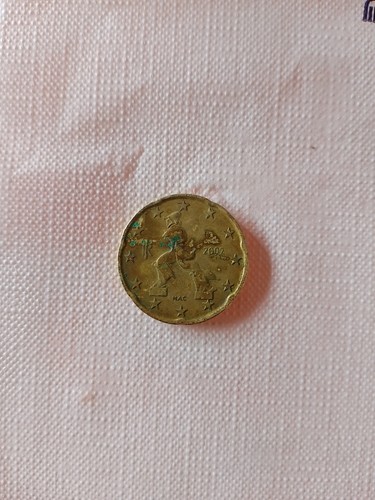 Moneta centesimi italiana - moneta,