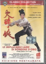 LE IMPLACABILI LAME DI RONDINE D'ORO DVD KUNG FU EDITORIALE