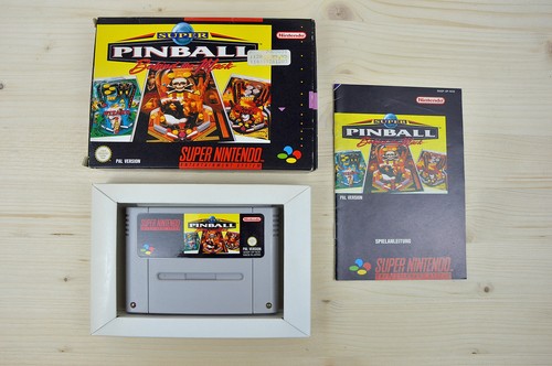 Snes super pinball - snes, pinball: