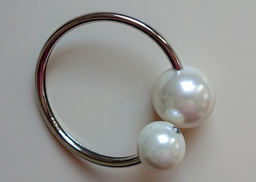 Bracciale rigido metallo e - ,