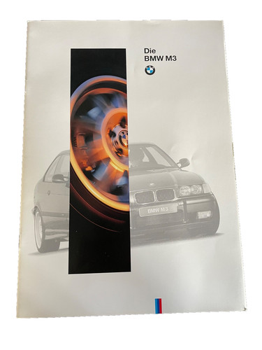 Brochure depliant bmw del - depliant, m3
