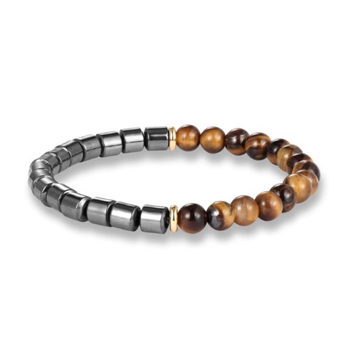 Bracciale uomo pietre - da,
