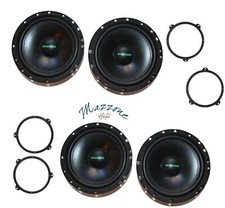 IPNOSIS IPK 16SQ KIT 4 CASSE BMW SERIE 3 E46 DAL 2002 SUPP ANT/POST AUTO WOOFER