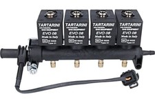 Rail iniezione TARTARINI .evo 08 4cil nero senza ugelli di calibrazione: